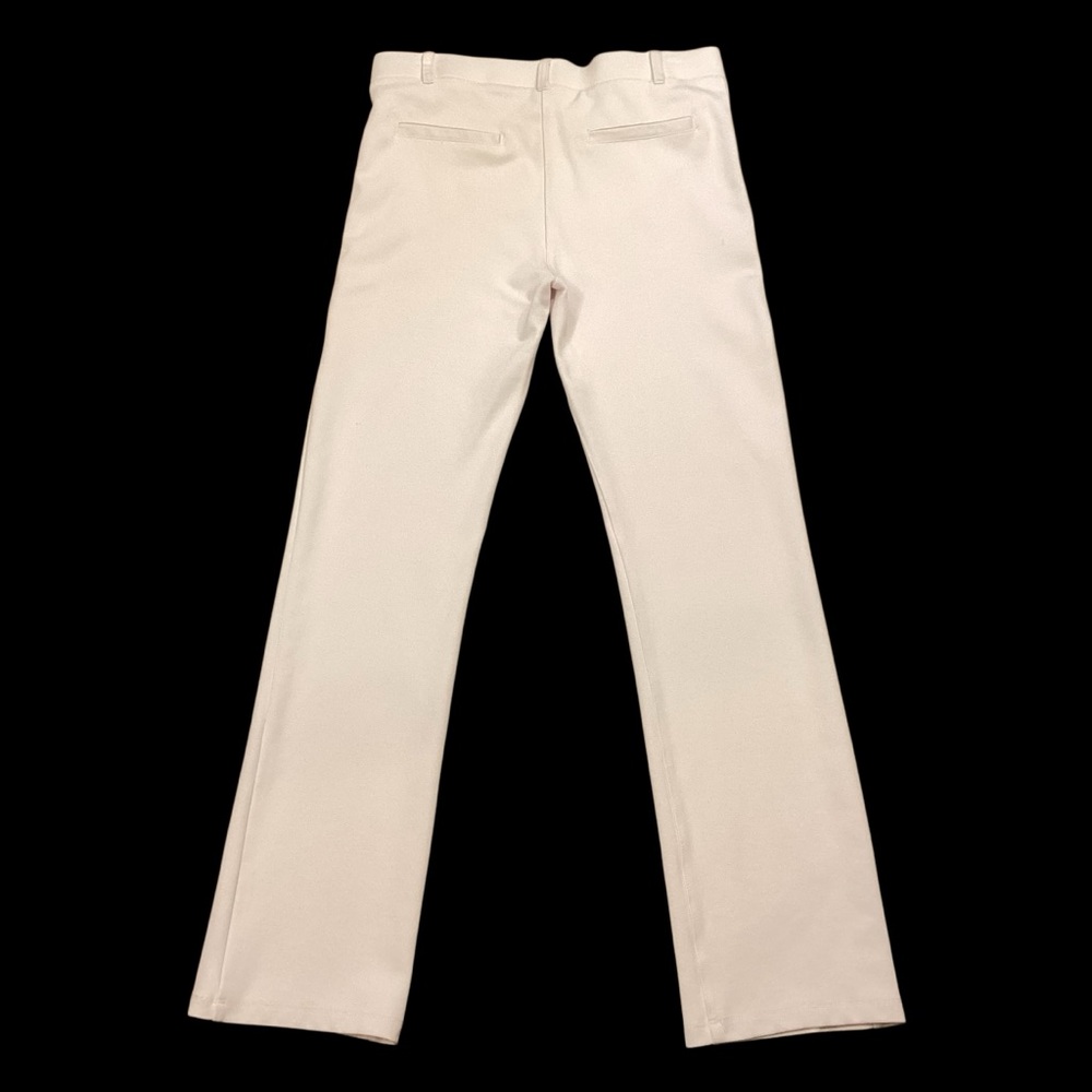 Betabrand Dress Yoga Pant White Straight Size Medium Petite W0076 - Picture 8 of 12